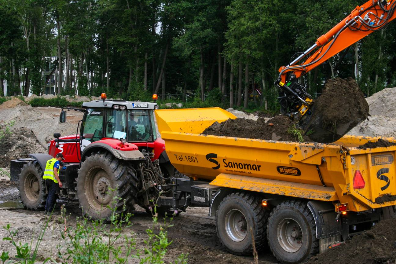 Natura Park soil extraction